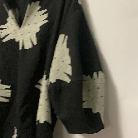 ASOS BALLON SLEEVE‎ BLACK & WHITE BLOUSE SI… - Picture 3 of 7